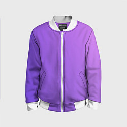 Детский бомбер The color is purple