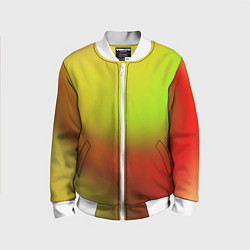 Детский бомбер Color multicolored gradient