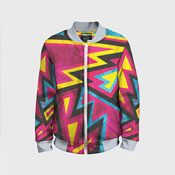 Детский бомбер Геометрия