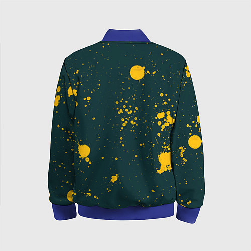 Детский бомбер 2Pac Shakur / 3D-Синий – фото 2