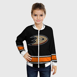 Бомбер детский Anaheim Ducks Selanne, цвет: 3D-белый — фото 2