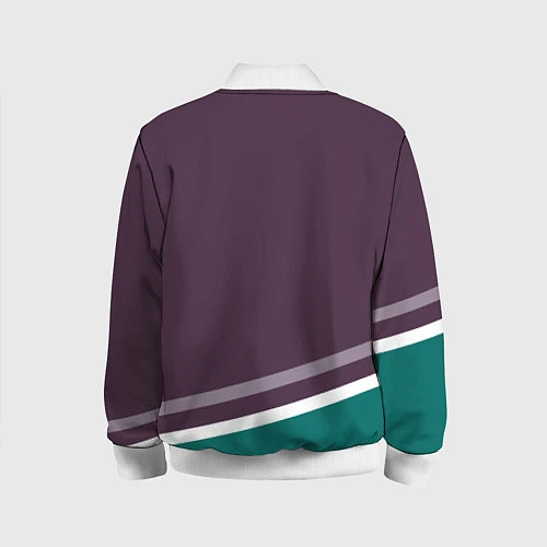 Детский бомбер Anaheim Ducks Selanne / 3D-Белый – фото 2