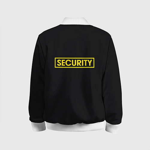 Детский бомбер Форма SECURITY / 3D-Белый – фото 2