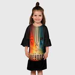 Платье клеш для девочки Star Trek: Beyond Space, цвет: 3D-принт — фото 2