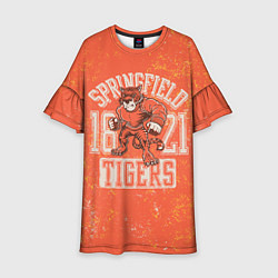 Платье клеш для девочки Team t-shirt 12, цвет: 3D-принт
