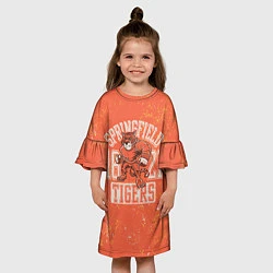 Платье клеш для девочки Team t-shirt 12, цвет: 3D-принт — фото 2