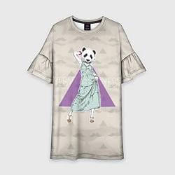 Детское платье Panda Girl: yes yes?