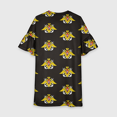 Детское платье ВМФ лого / 3D-принт – фото 2