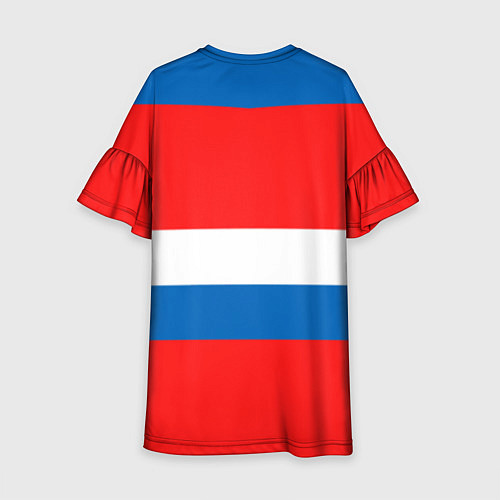 Детское платье Сборная РФ: домашняя форма / 3D-принт – фото 2