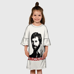 Платье клеш для девочки Высоцкий, цвет: 3D-принт — фото 2