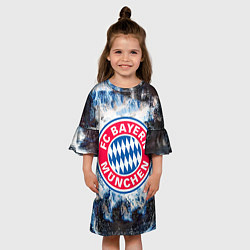Платье клеш для девочки Bayern, цвет: 3D-принт — фото 2