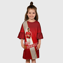 Платье клеш для девочки David Backham, цвет: 3D-принт — фото 2