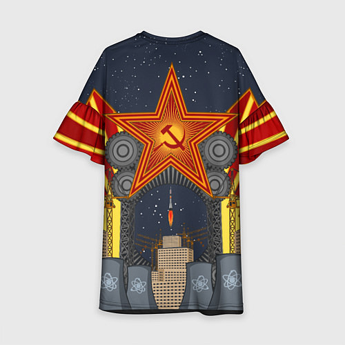 Детское платье Советский союз / 3D-принт – фото 2