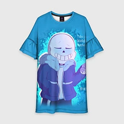 Платье клеш для девочки Winter Sans, цвет: 3D-принт