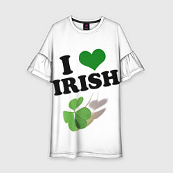 Детское платье Ireland, I love Irish