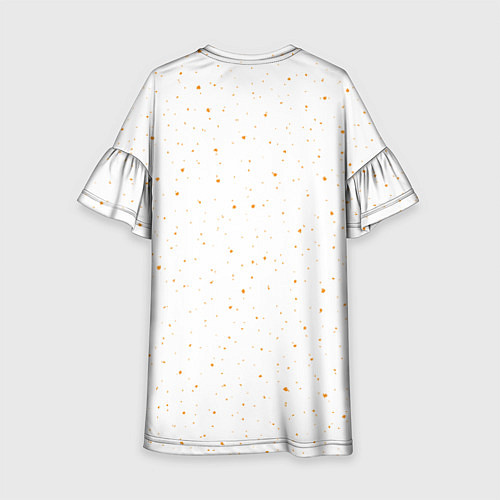 Детское платье Влюбленная лиса / 3D-принт – фото 2