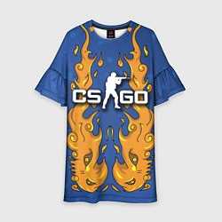 Детское платье CS:GO Fire Elemental