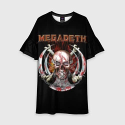 Детское платье Megadeth: Skull in chains
