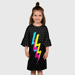 Платье клеш для девочки Electrico, цвет: 3D-принт — фото 2