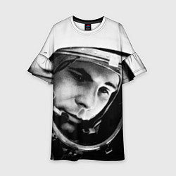 Детское платье Гагарин космонавт