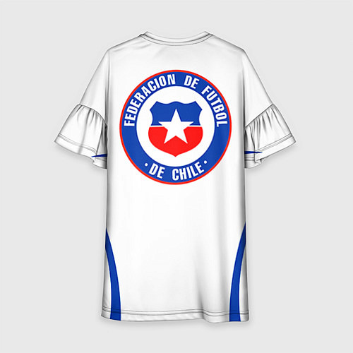 Детское платье Chile: Alexis Sanchez / 3D-принт – фото 2