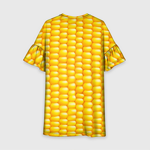 Детское платье Сладкая вареная кукуруза / 3D-принт – фото 2