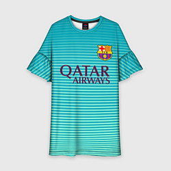 Детское платье Barcelona FC: Aqua