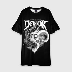 Детское платье Dethklok: Goat Skull