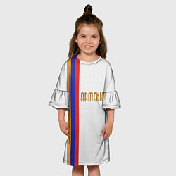 Платье клеш для девочки Armenia Line, цвет: 3D-принт — фото 2