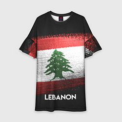 Платье клеш для девочки Lebanon Style, цвет: 3D-принт