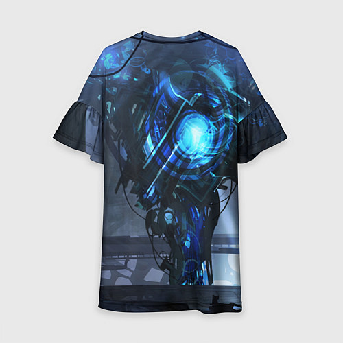 Детское платье Cyberpunk 2077 / 3D-принт – фото 2