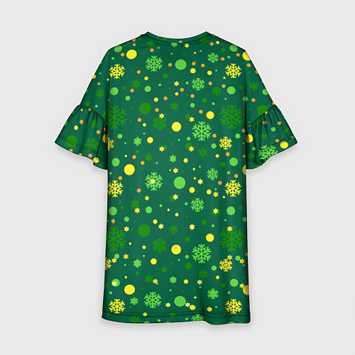 Детское платье Город - ёлка / 3D-принт – фото 2