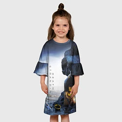 Платье клеш для девочки Death Stranding: Exclusive, цвет: 3D-принт — фото 2
