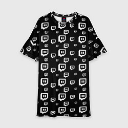 Детское платье Twitch: Black Pattern