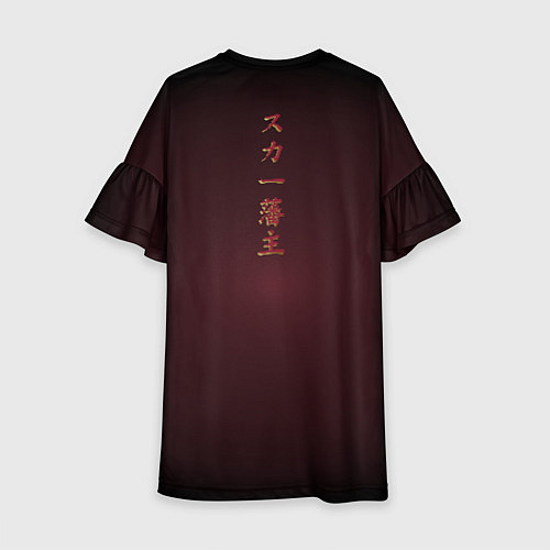 Детское платье SCARLXRD: Dark Man / 3D-принт – фото 2