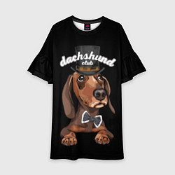 Детское платье Dachshund Club