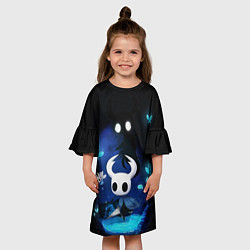 Платье клеш для девочки Hollow Knight, цвет: 3D-принт — фото 2