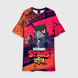 Детское платье Brawl Stars CROW