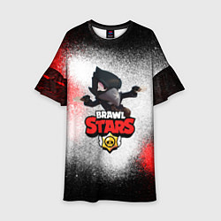 Детское платье BRAWL STARS CROW