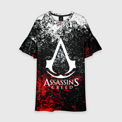 Платье клеш для девочки Assassin’s Creed, цвет: 3D-принт