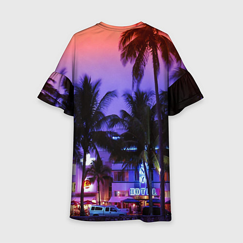Детское платье Grand Theft Auto Vice City / 3D-принт – фото 2