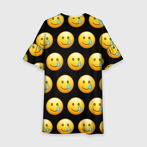 Детское платье New Emoji / 3D-принт – фото 2