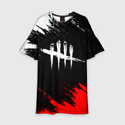 Платье клеш для девочки DEAD BY DAYLIGHT, цвет: 3D-принт