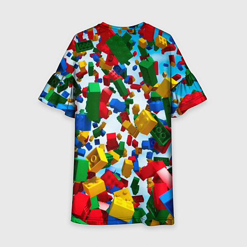Детское платье Roblox Cubes / 3D-принт – фото 2
