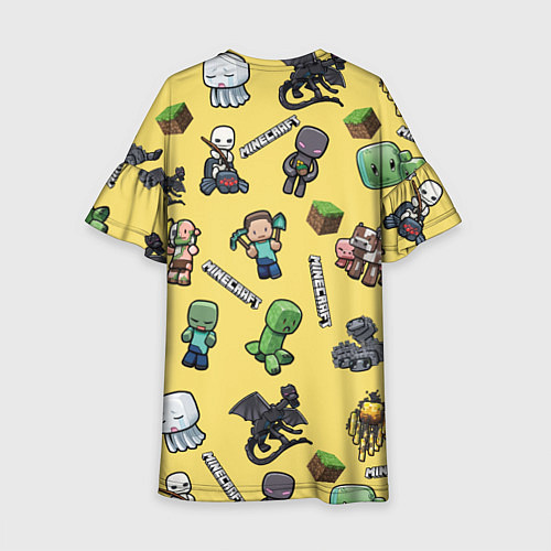 Детское платье MINECRAFT / 3D-принт – фото 2