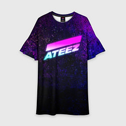 Детское платье ATEEZ neon