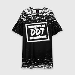 Платье клеш для девочки ДДТ, цвет: 3D-принт