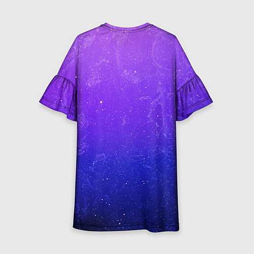 Детское платье Звёздное небо / 3D-принт – фото 2