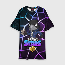 Детское платье BRAWL STARS CROW