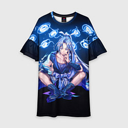 Платье клеш для девочки TOWER OF GOD, цвет: 3D-принт